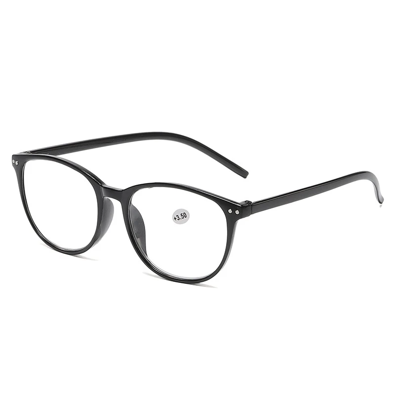 Retro ultra light and fashionable TR90 frame anti blue light presbyopic glasses for unisex