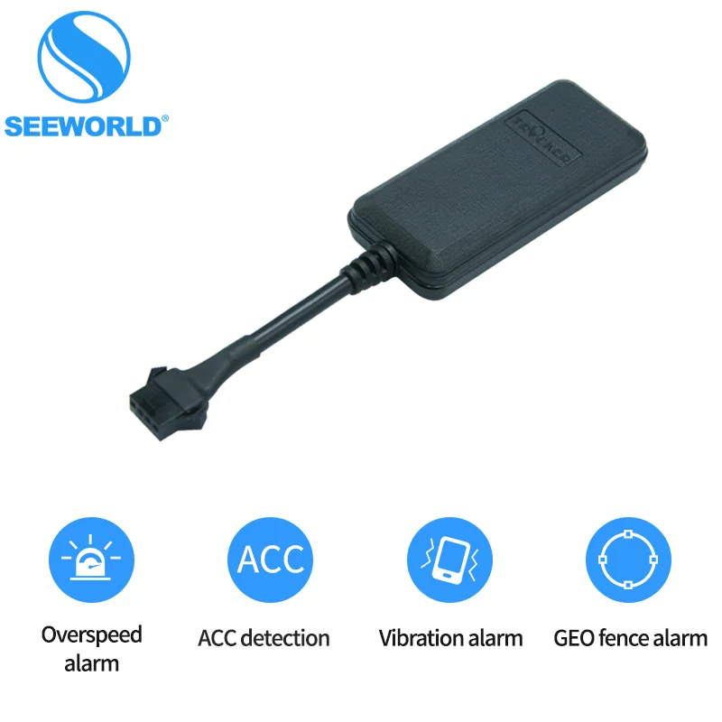  SEEWORLD высокое качество длинный Диапазон 2g транспортного средства защиты от угона gps устройства слежения