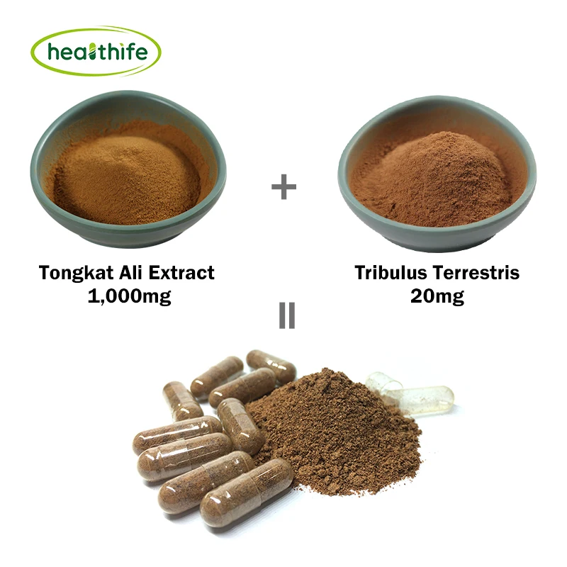 Amazon Top Seller 2023 Heathife OEM Tribulus Terrestris Complex Tongkat Ali Capsules