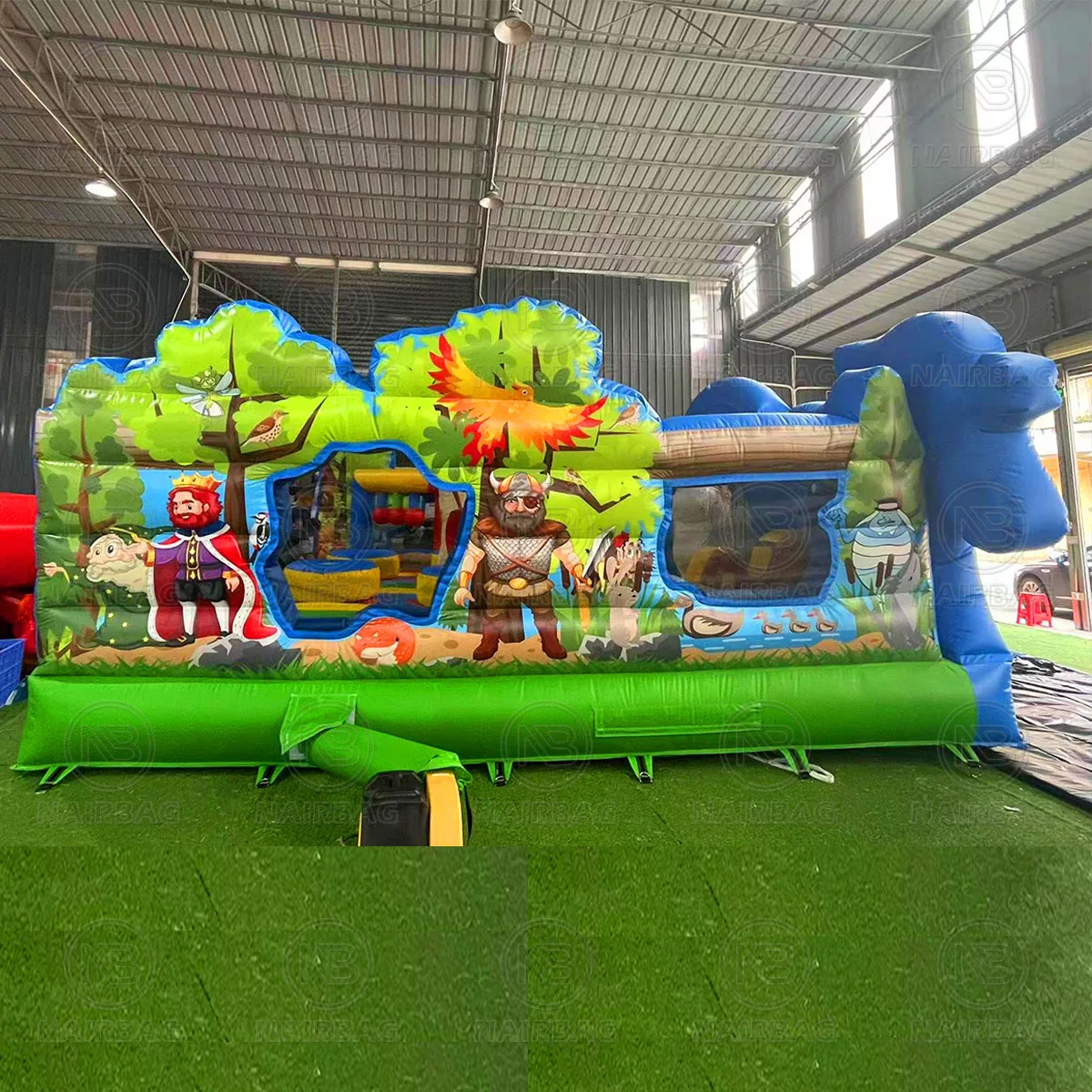 Inflatable Mushroom Jumping Castle Kids Park Bouncy Castle Trampoline Mushroom Theme Inflatable Bouncer For Sale