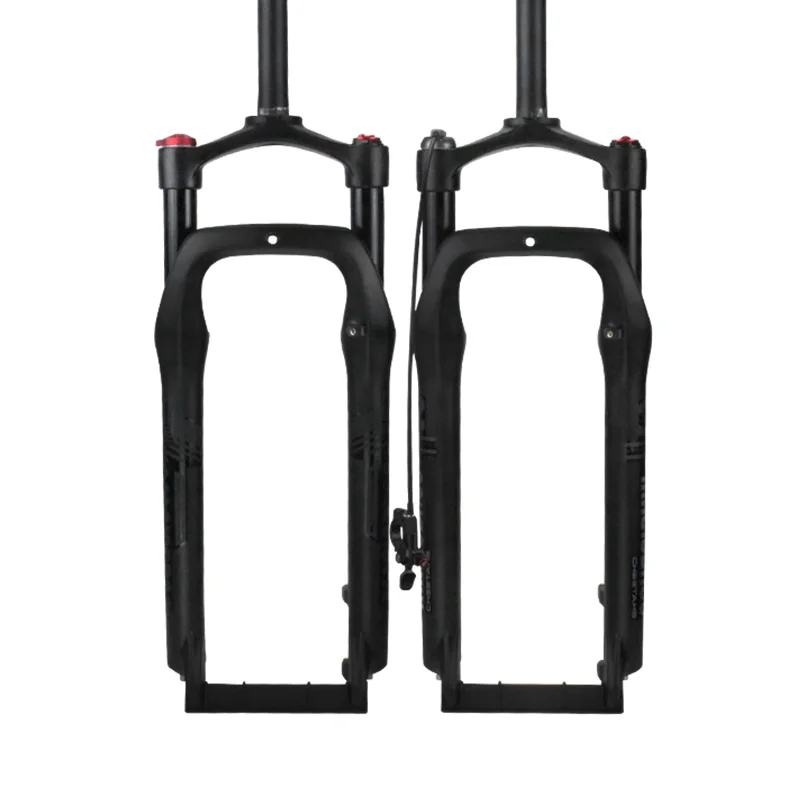 20' inch 26' inch Magnesium Alloy Air Suspension Snow Bike Fat Tire Electric Bicycle Fat Bike Fork for Sale