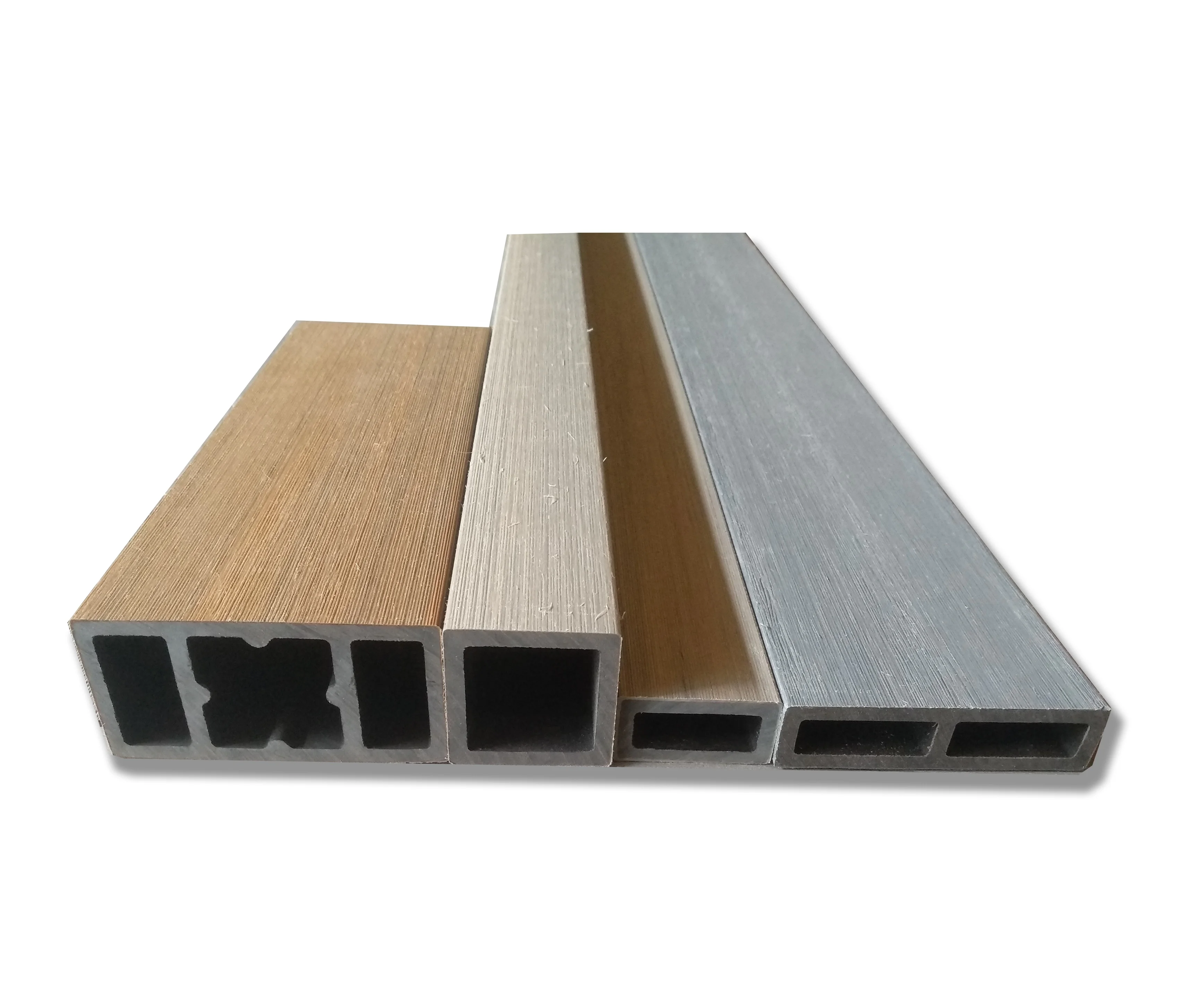 Greenzone Durable Decorate Outdoor Timber Tube Exterior Co-Extrusion Pergola