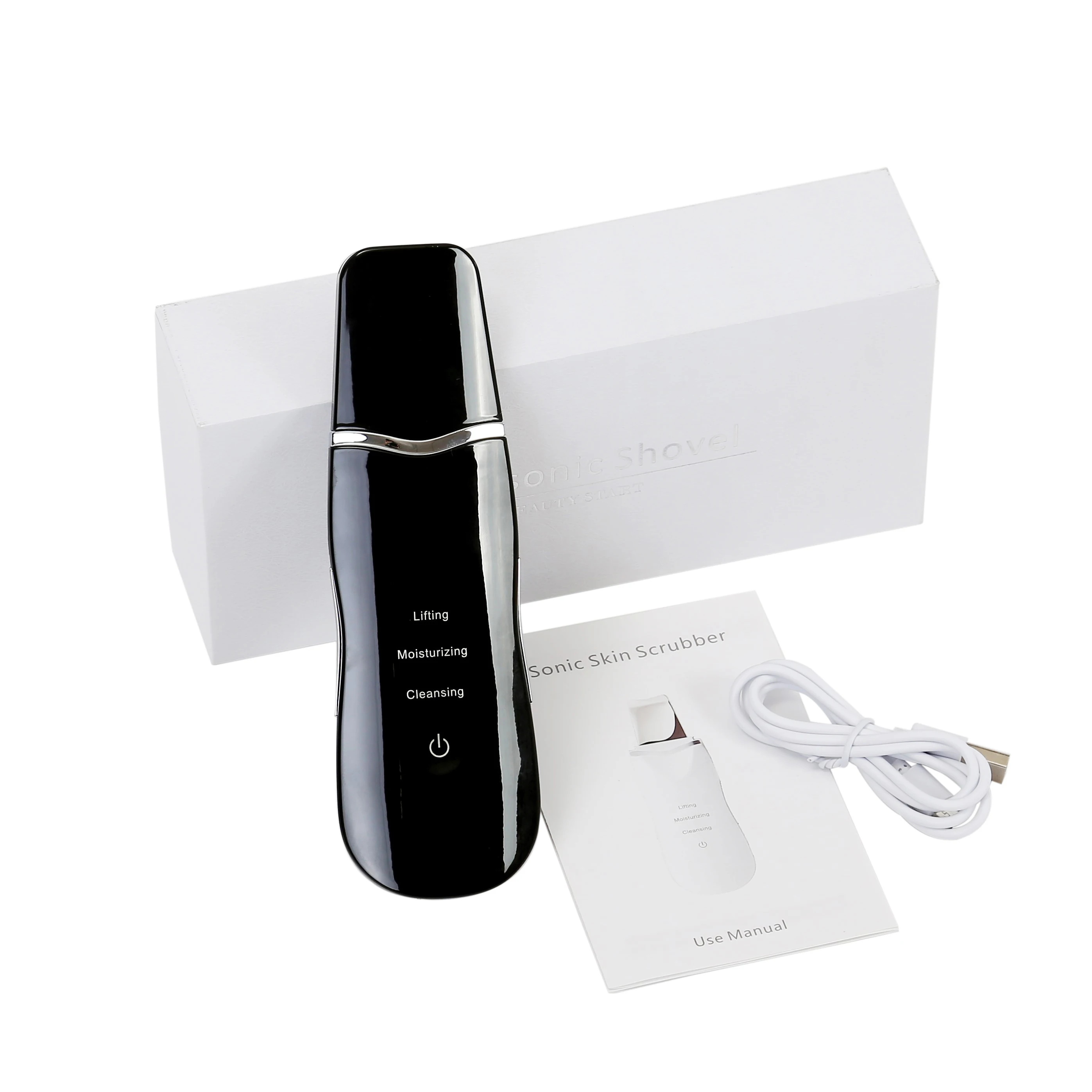 Beauty Care Exfoliating Skin Rejuvenating Instrument Ultrasonic Skin Scrubber