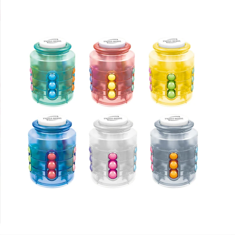 HPD New Push Pop Bubble Poppets Flying Fidget Cubes Packs Popper Sensory Spinner Popit Figet Bracelet Toys Set for Kids