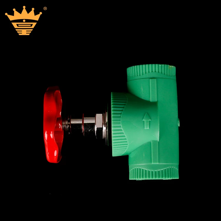 PPR Fittings High Pressure 25mm Ppr Stop Valve Industry Home Plumbing Ppr Pipe Fittings Stop Cock Valve