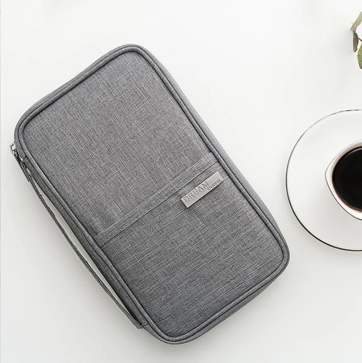 New travel waterproof passport bag men holder ticket documents bag key organizer portable wallet id card bag