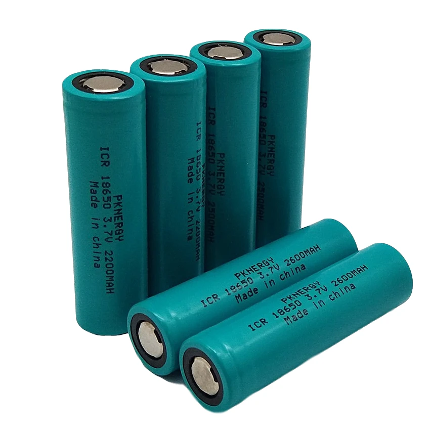 3 7 v 2000mah 2200mah 2600mah 3000mah 18650 литий-ионный перезаряжаемый ICR аккумулятор по Заводской Цене Китая