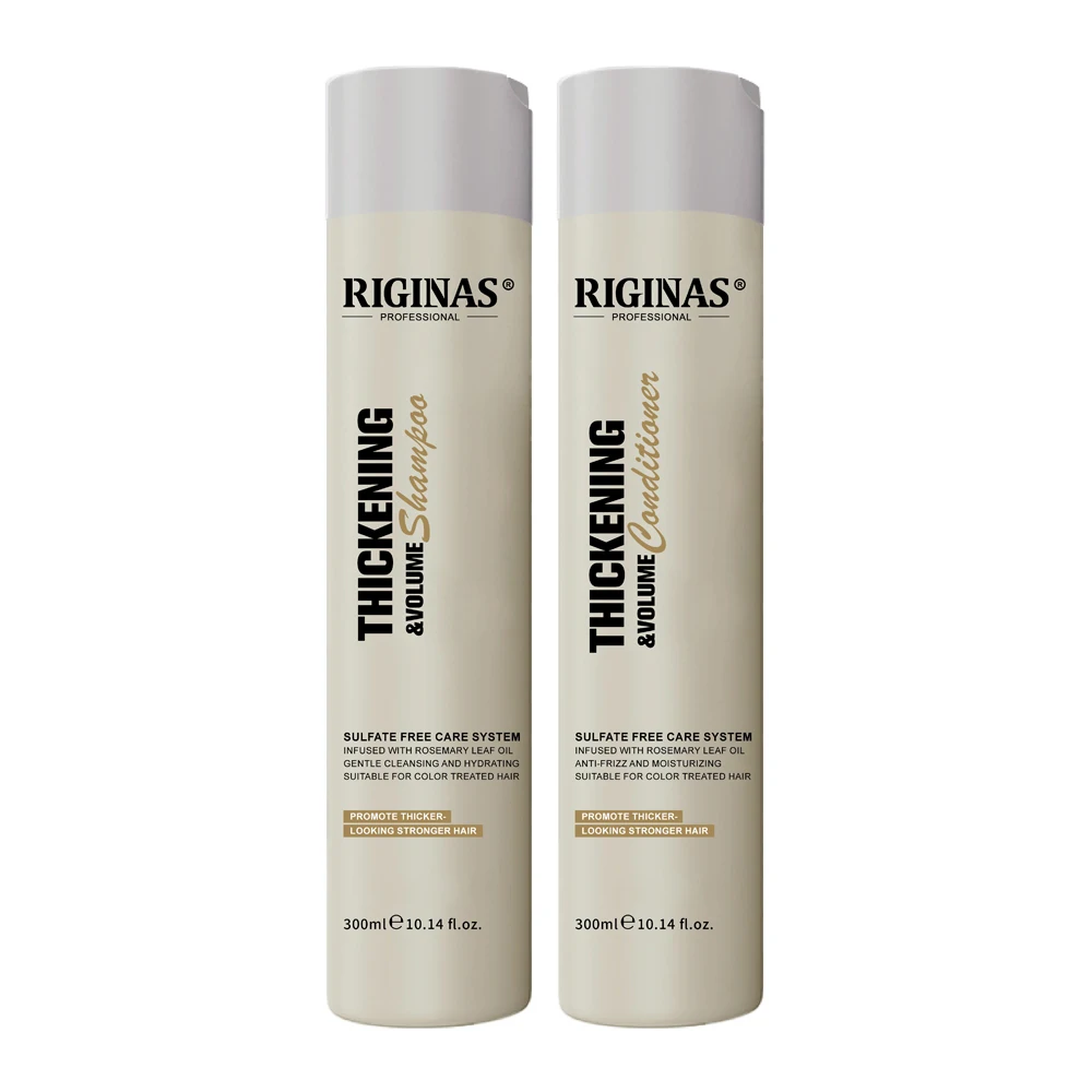 Riginas Private Label Vegan Sulfate Free Biotin Shampoo And Conditioner Professional Use Sulfate Free Shampoo
