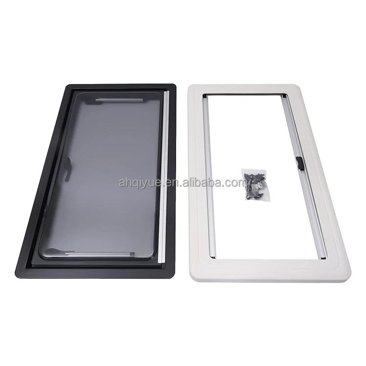 Hot Sell RV Hinge Window Camper Trailer Caravan Window with blackout mosquito net