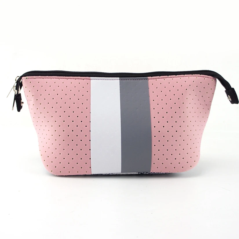 Hot Sale Wholesale Neoprene Cosmetic Bags Small Mini Coin Purse Wallet Makeup Bag Neoprene Handbags For Women