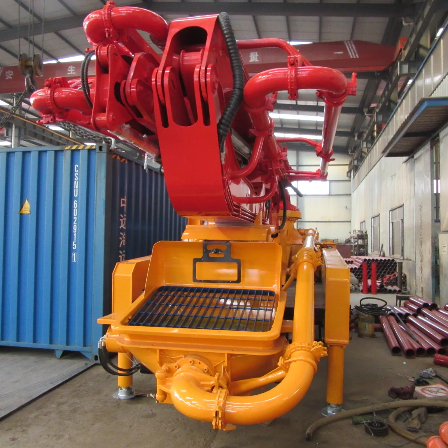 33m boom concrete pump without truck