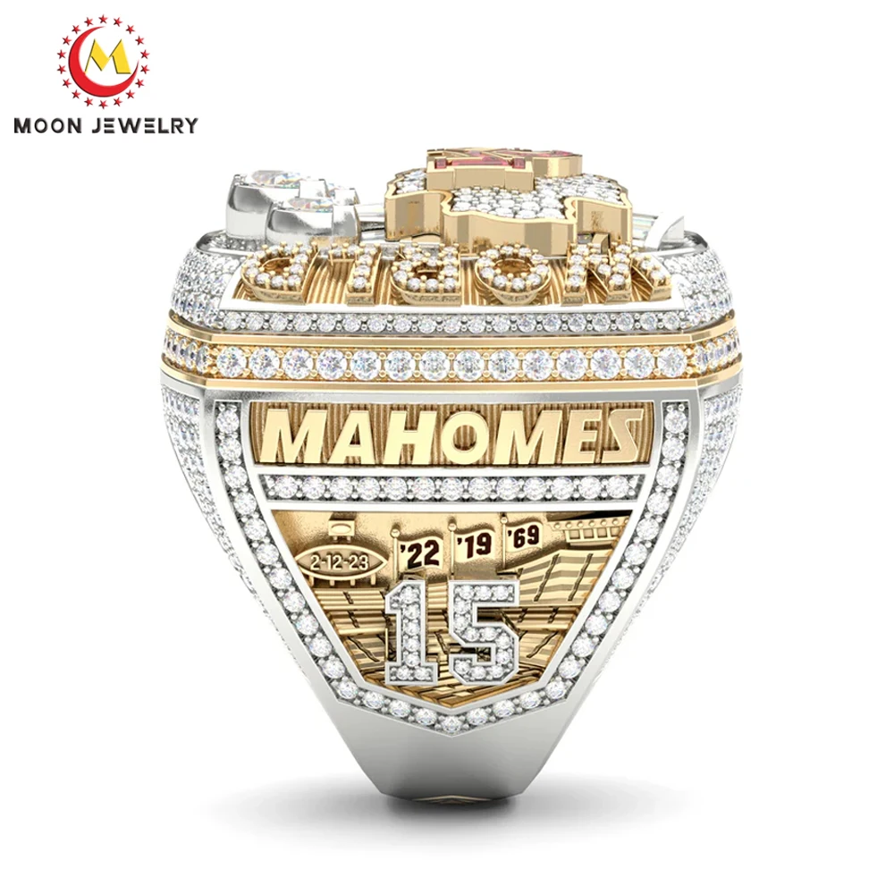 PROFESSIONAL CUSTOM PERSONALIZED 2023 CHIEFS FOOTBALL SUPER CHAMPIONSHIP RING FOR MEN BASKETBALL CHAMPION RING VICTORY RING