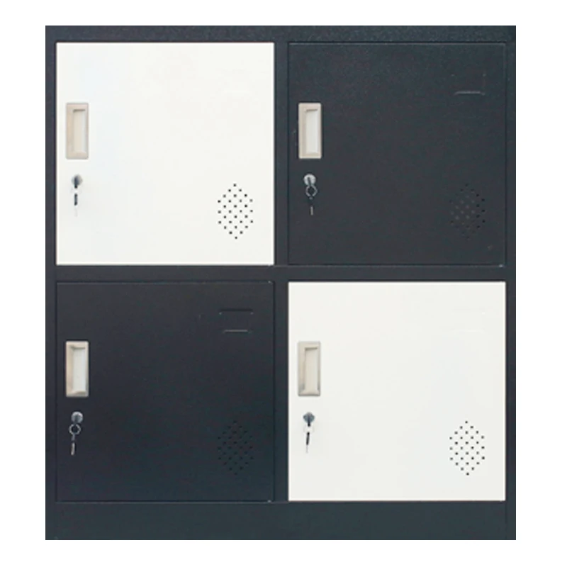 4 двери сталь шкафчик Металлический Тренажерный зал Спорт стальной шкаф здоровья клуб шкафчики школьная мебель