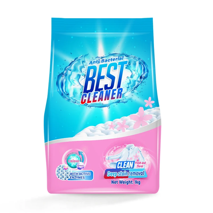 Professional supplier of high quality washing powder detergent powder laundry detergent from China