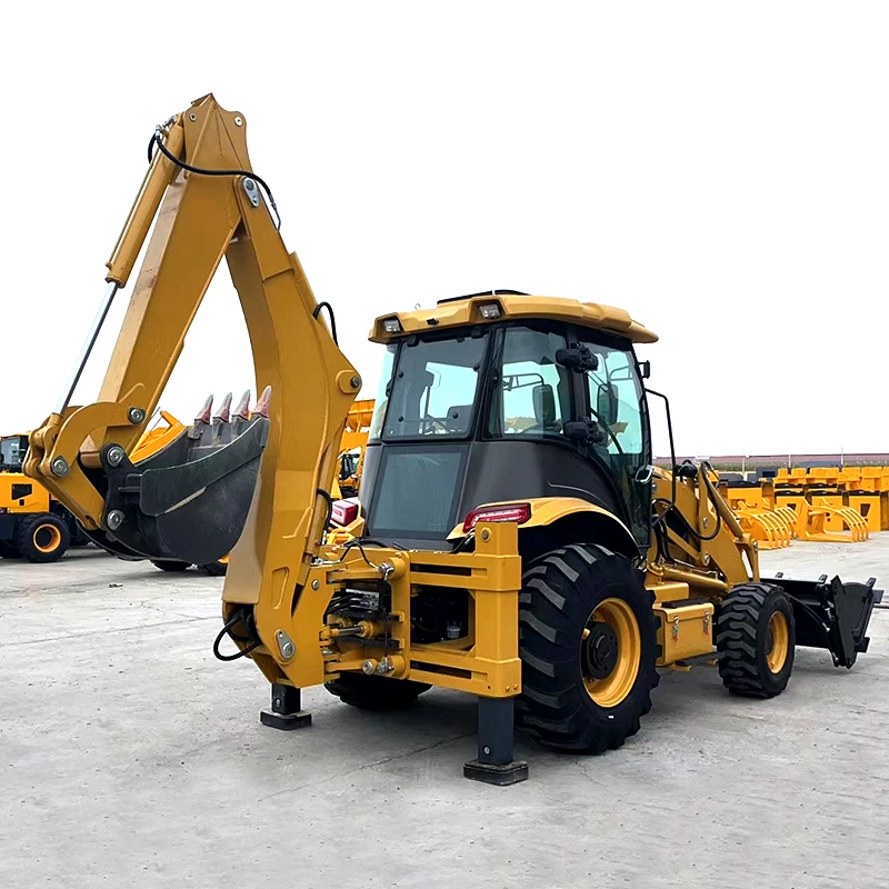 SAAO Group Backhoe Loader Large Earthmoving Construction Machinery Price Very Good