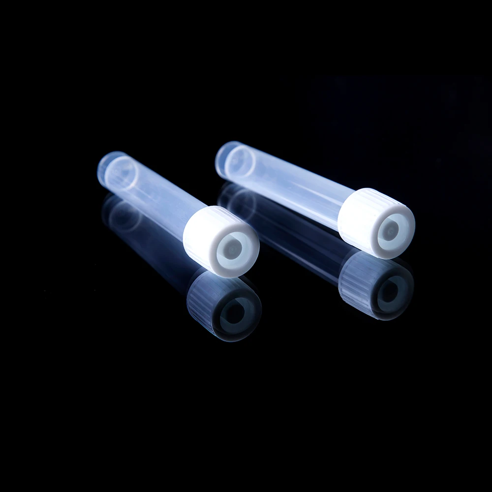 AMNGENT 12ml hot sell disposable sterile clear plastic pp sampling collection tube