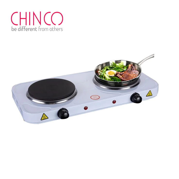 Best 220V double electric hot plate for cooking with CE CB GS
