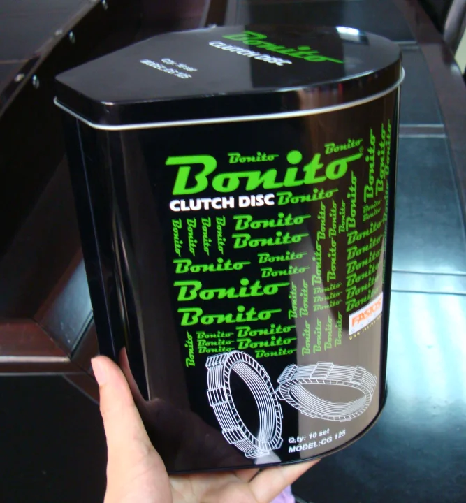 clutch disc package tin box custom design