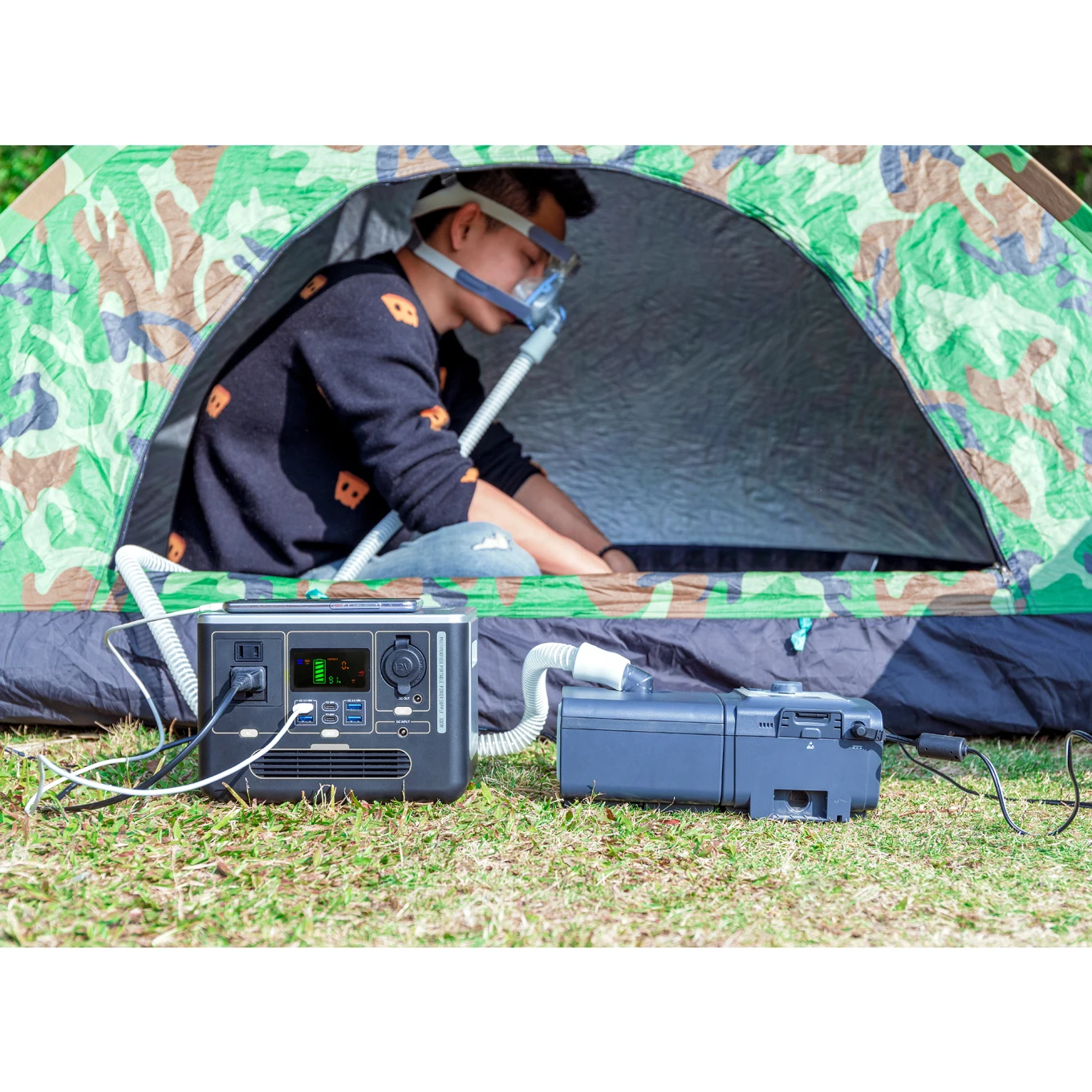  Sbase S633 портативный солнечный генератор инверторный 444Wh Power Bank зарядное устройство 300 Вт Чистая синусоида campingelectric