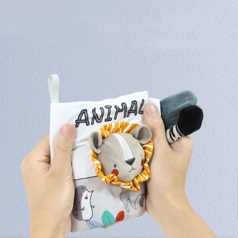 Baby Toys Soft Cloth Book Baby Quite Shower Books Infant Educational Crinkle Books for Babies Kids