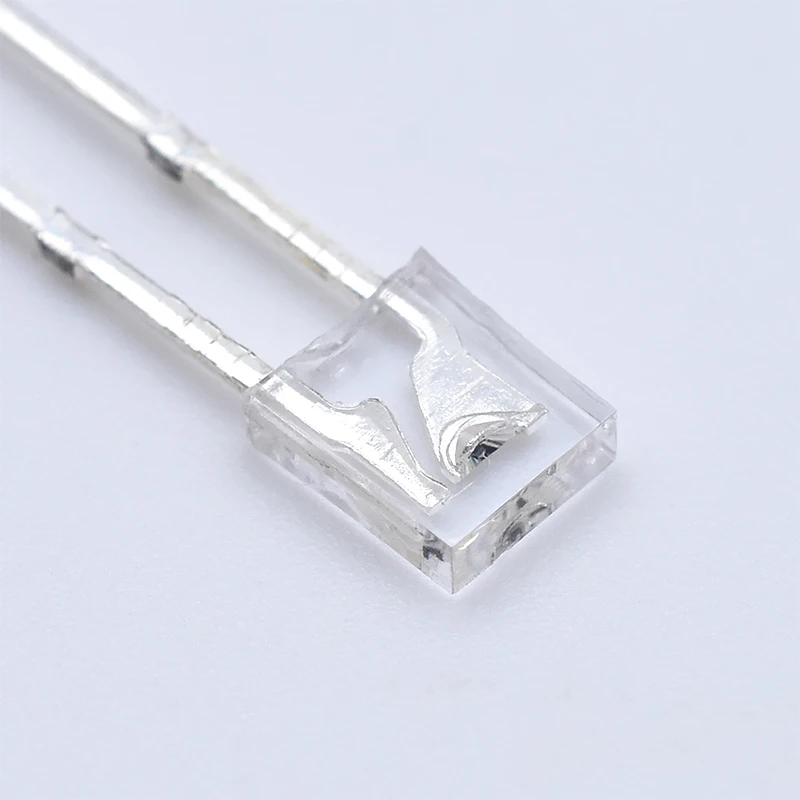 1*3*4 мм Длинная нога LED квадратный Яркий желтый свет лампы бусины диод