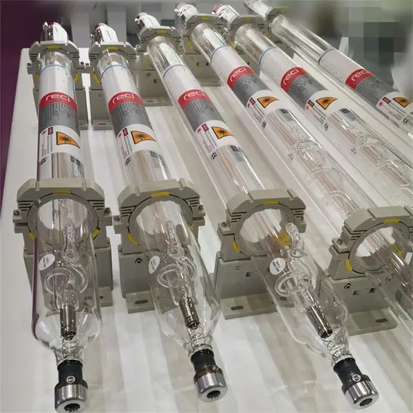 Laser Equipment Parts RECI Yongli Co2 Laser Tube 60w 80w 100w 130w 150w