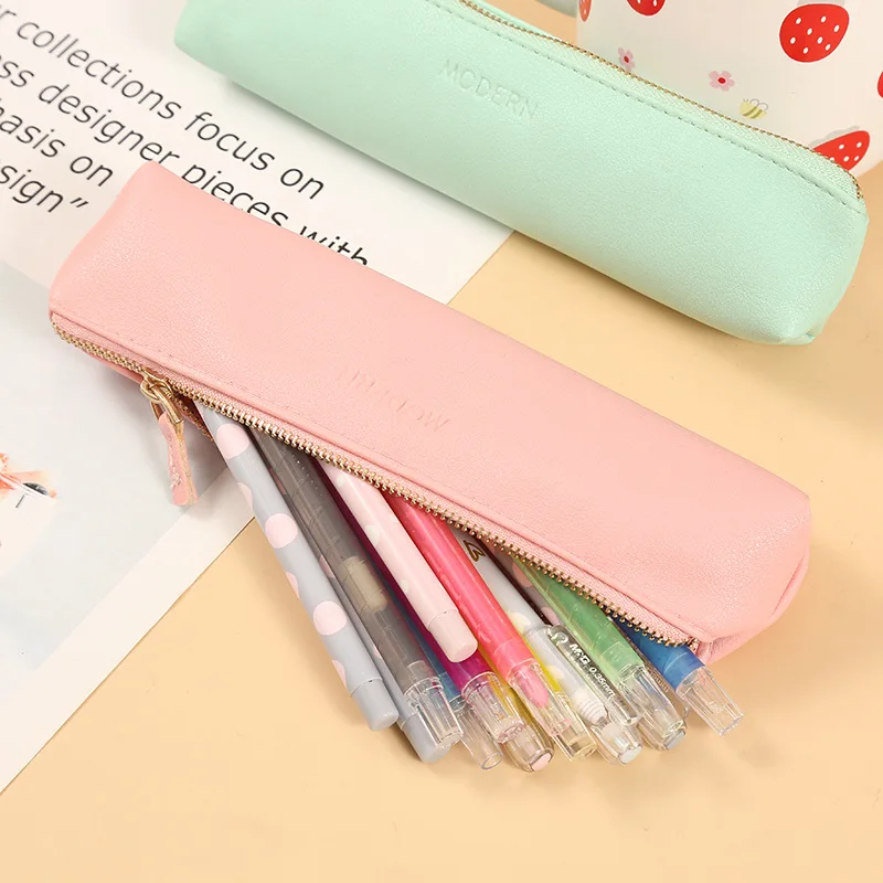 Cheap High Quality Large Study Stationery Bag Storage Pencil Bag Pencil Case