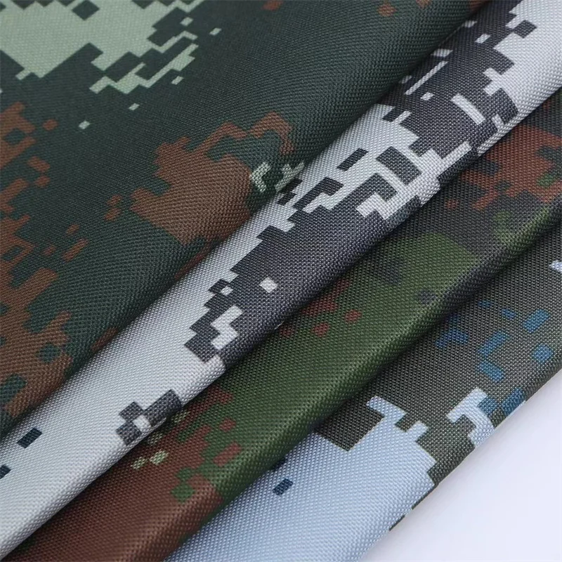 Polyester PVC Coated Camouflage Printing Oxford Fabrics