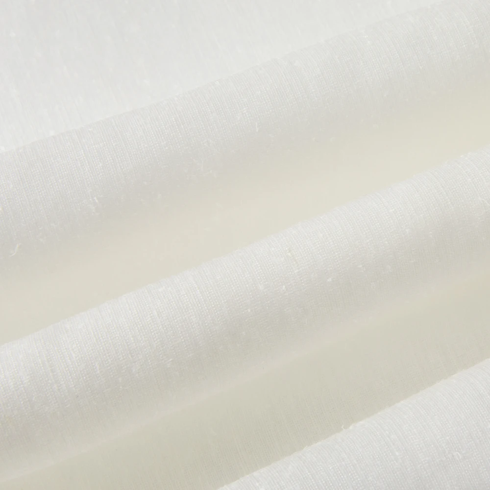 
New Product Eco Friendly Hemp Silk Cotton Blended Satin Woven Fabric For Clothing Hometextile Textile 