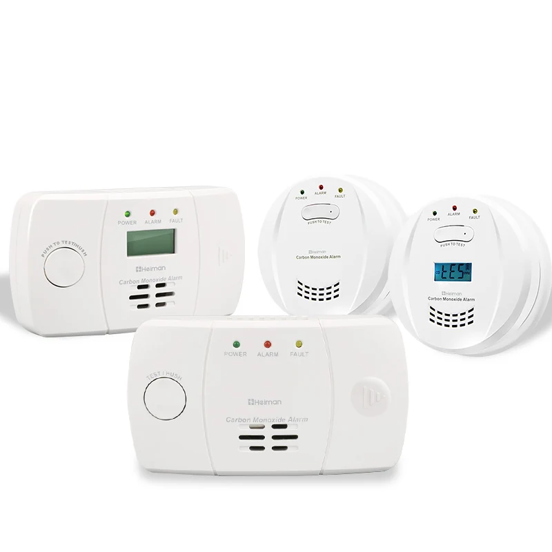 EN 50291approval  wireless home security system carbon monoxide detector alarm with digital display