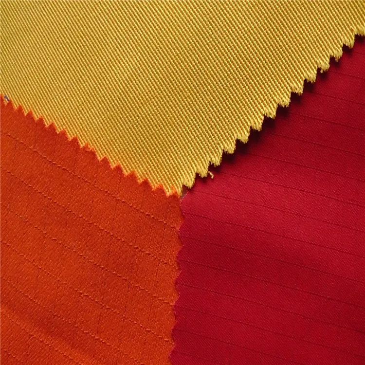 high tensile strength modacrylic FR cotton kevlar blend fabric for clothing