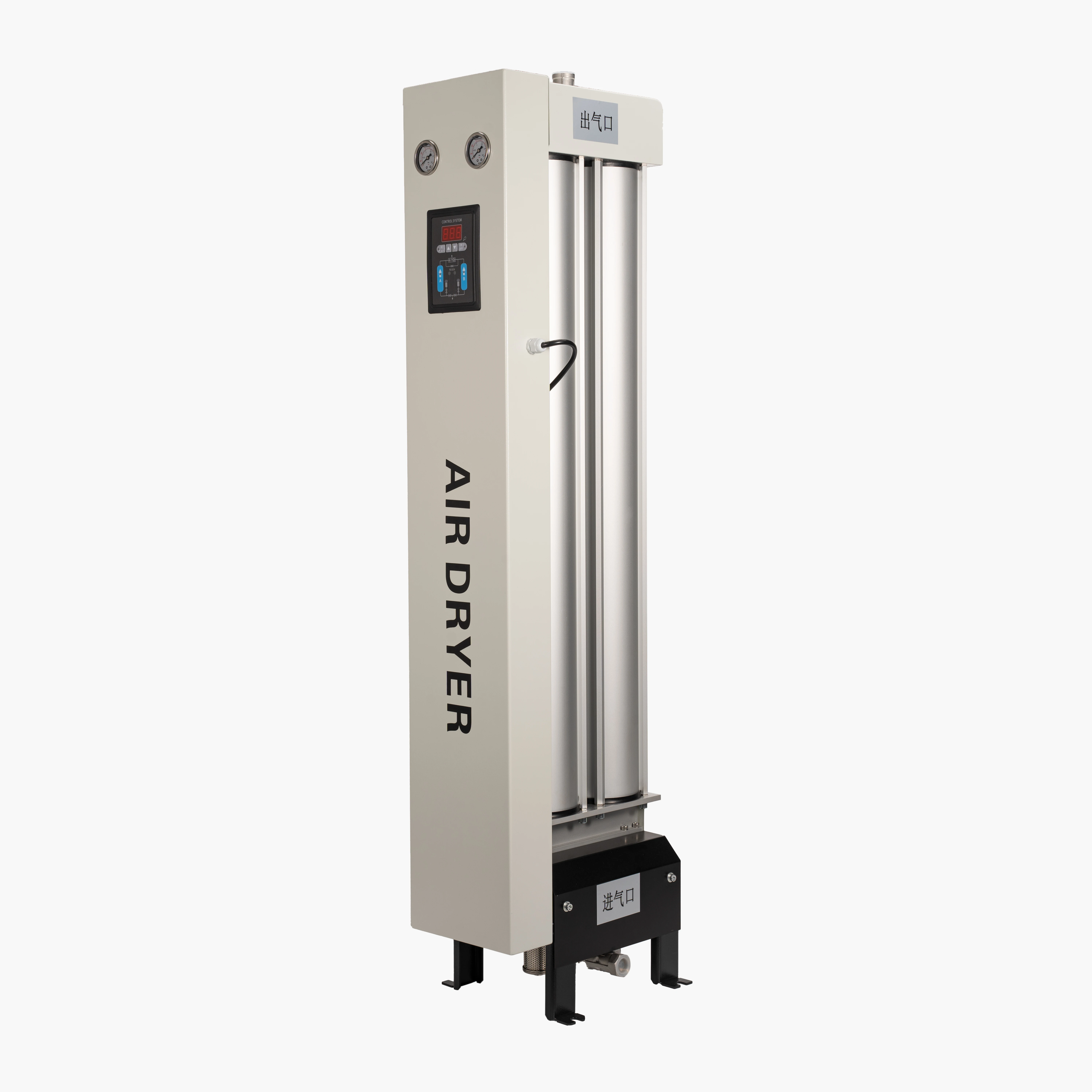 Vertical Modular Adsorption Dryer with Heatless Regenerated Air with Strong Adsorption