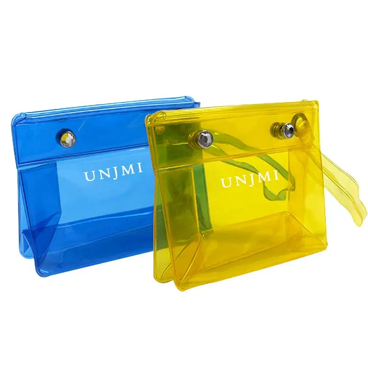 Прозрачный органайзер для косметики с магнитной пряжкой