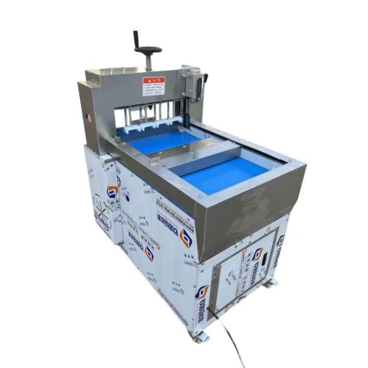 CNC Frozen Meat Slicer Cutter Goat Sheep Pork Beef Processing Equipment