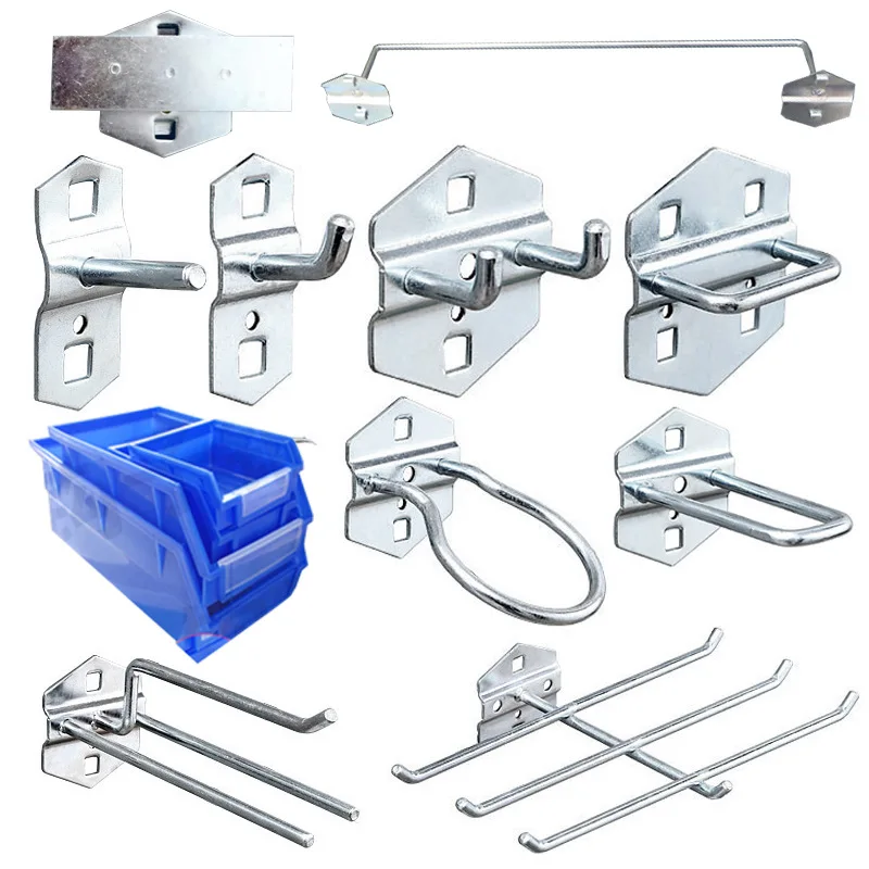 Metal Peg Displace Hooks Display Pegboard Hooks Set Square Hole Hook For Metal Displace Rack