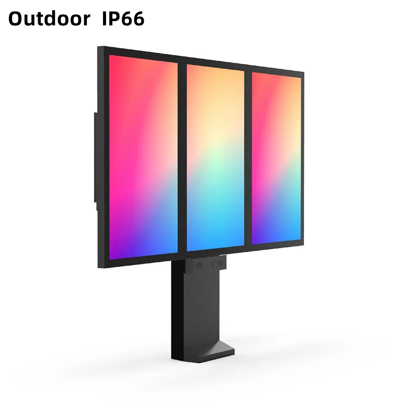 3000Nits Привод Через рестораны меню Digital Signage наружный стоячий водонепроницаемый сенсорный экран с ЖК-дисплеем рекламы