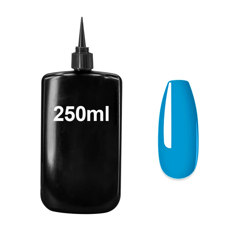 250 мл Лак для ногтей цветной УФ-гель отмачиваемый продукт для ногтей