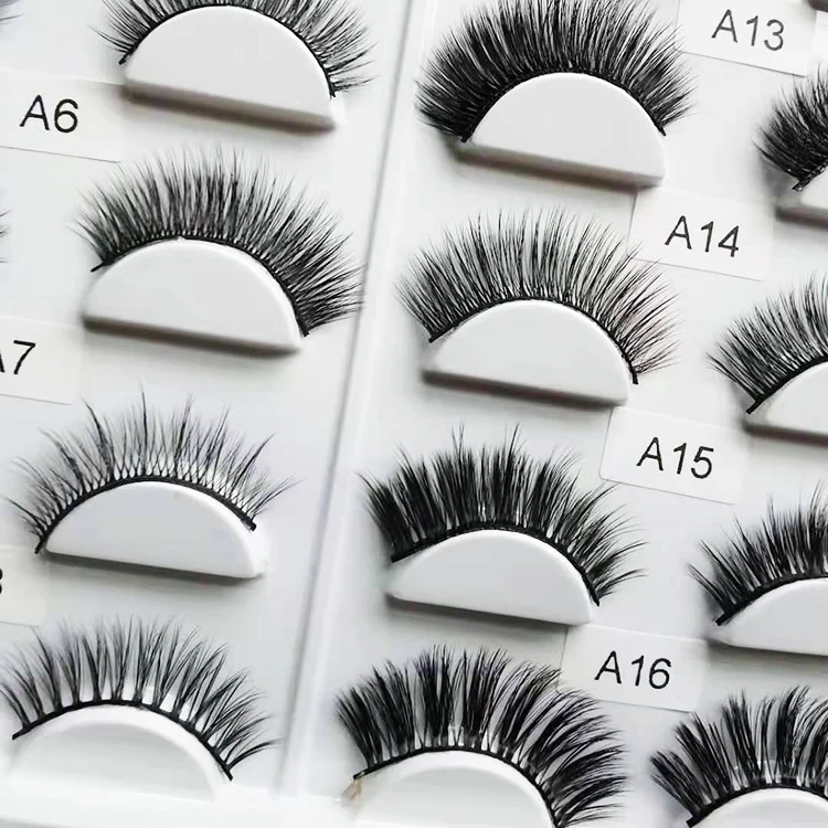 
Forsense Oem Hand Made Factory Wholesale Price Eyelashes 3D Faux Mink Eyelashes With Customize Own Brand Box 