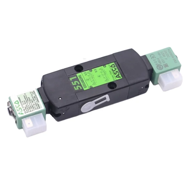Good Price Spool Valves single/dual solenoid valves ASCO SCG551A005MS pilot operated or air operated aluminium body