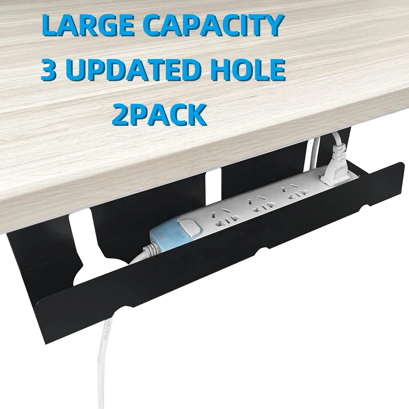 OEM ODM Tray Cords Baskets Cord Holders Cable Ties Metal Cable Organizer Under Desk Cable Management Tray