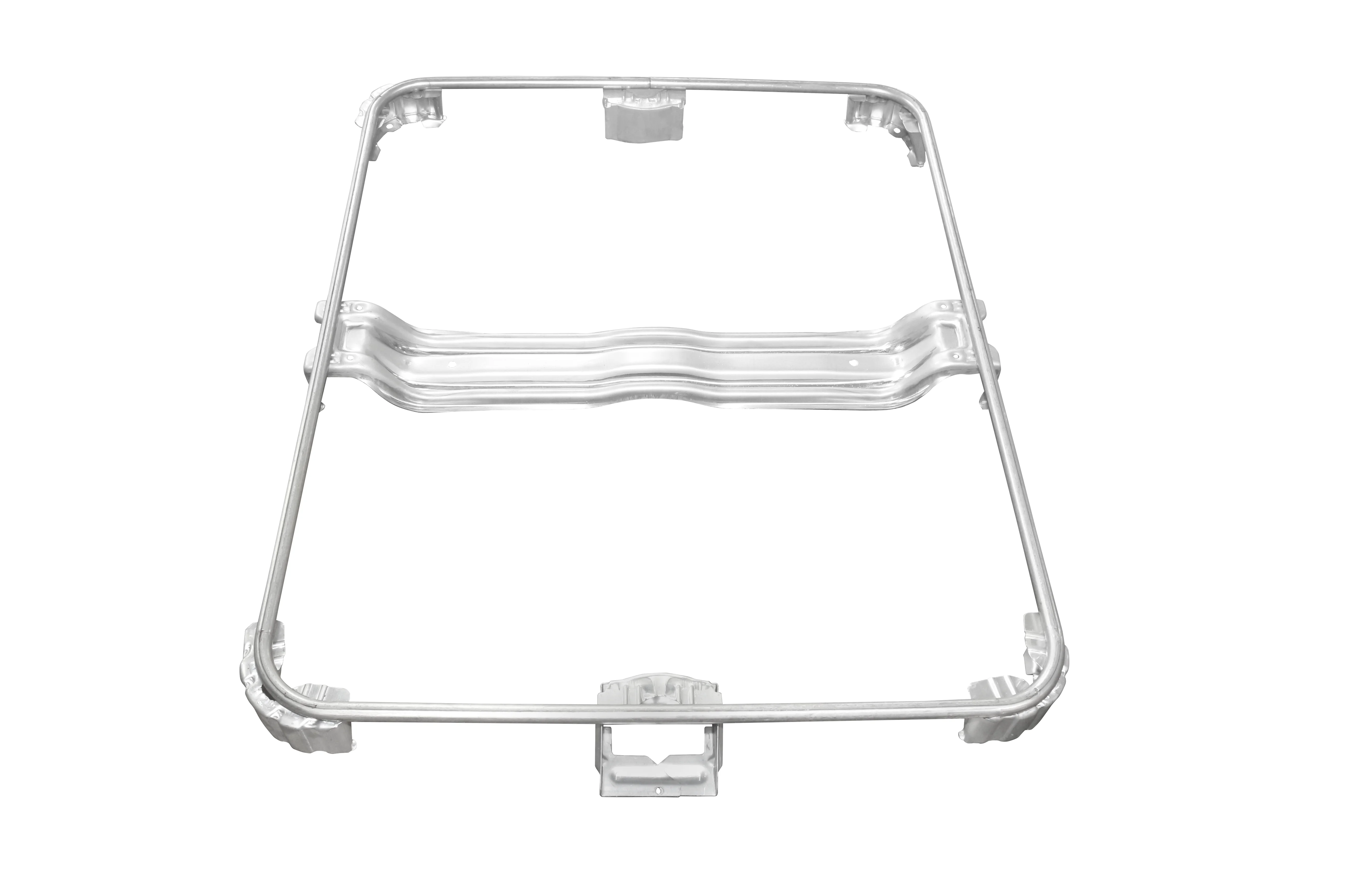 Hwashi IBC Tank Stainless Steel Tubular Cage Automatic Base Welding Machine For intermediate bulk container production line.