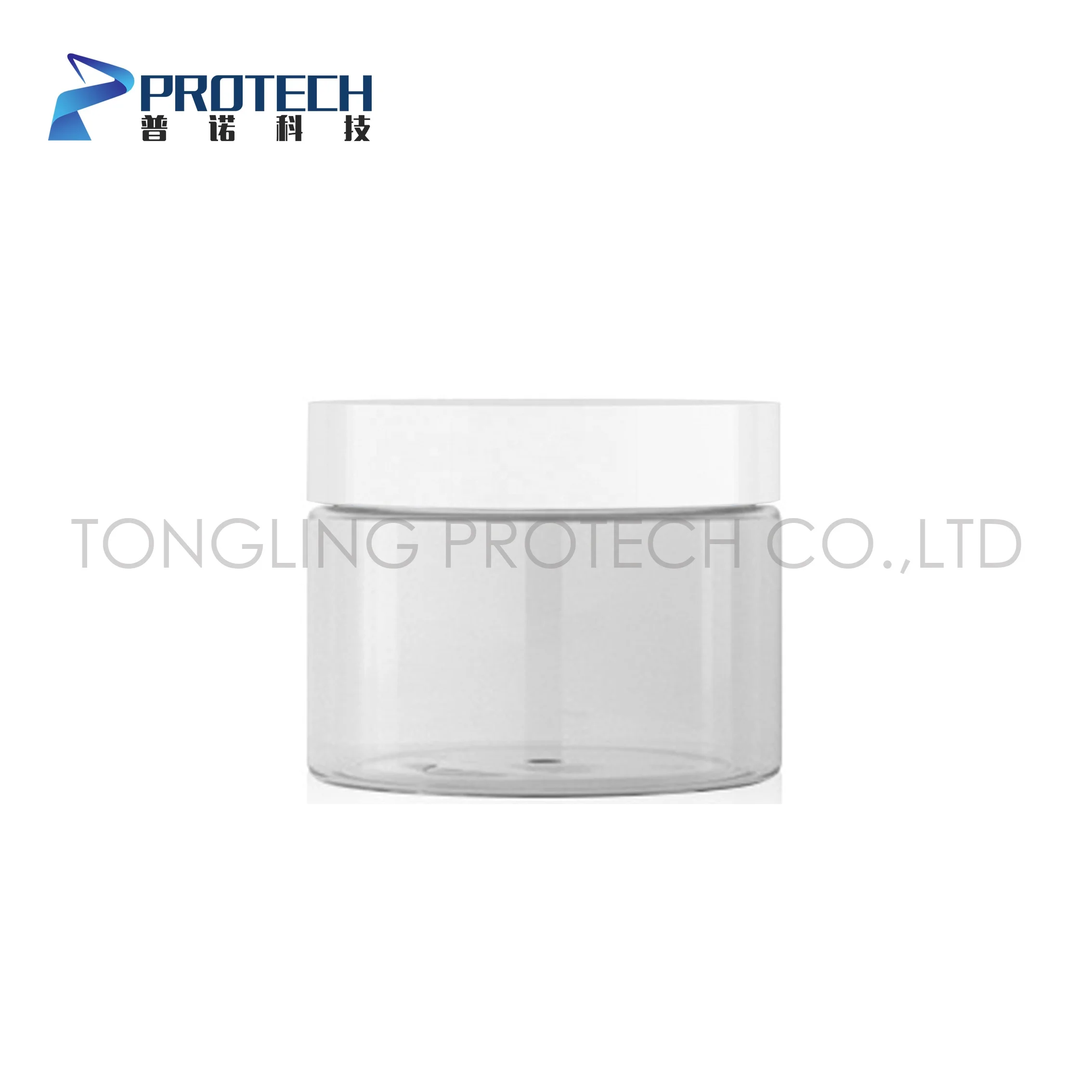Wholesale Cosmetic Plastic PP White Cream Jar Cheap empty pp plastic sample jar