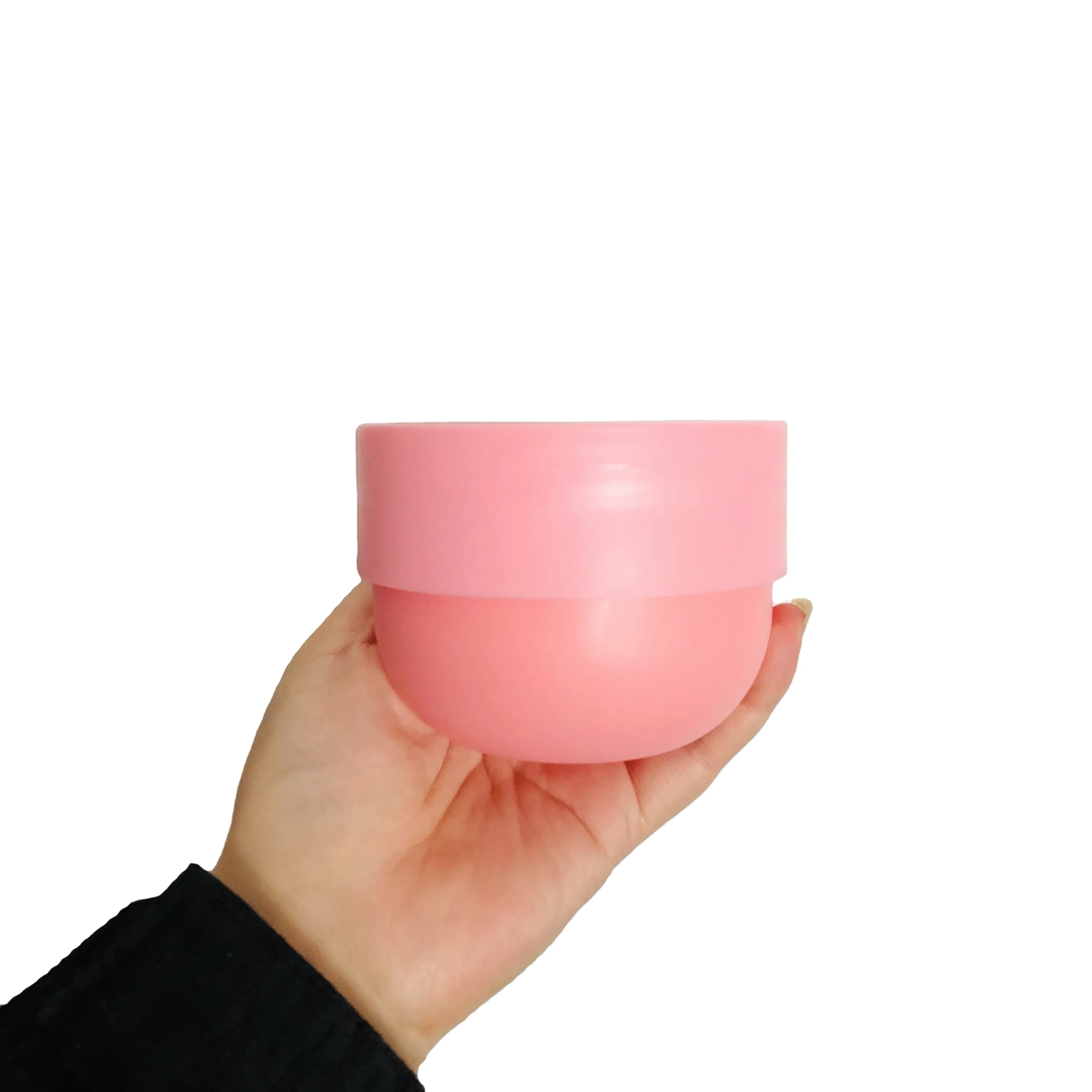 8oz orange hair mask jar 250g cosmetic body butter scrubs packing container 200g bath salt beauty cream jar