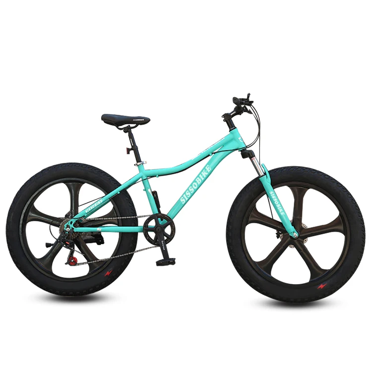 China hot sale fat bike tire 26 inch 5 knife wheel disc brake fat tire bike bicycle