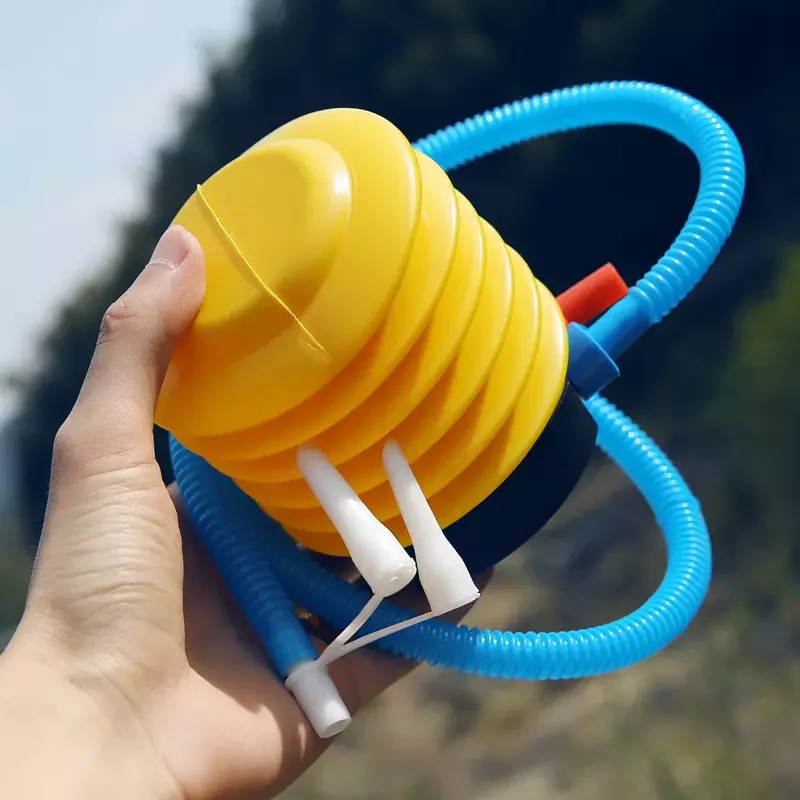 Wholesale high quality Yoga ball balloon foot step plastic air pump air inflators