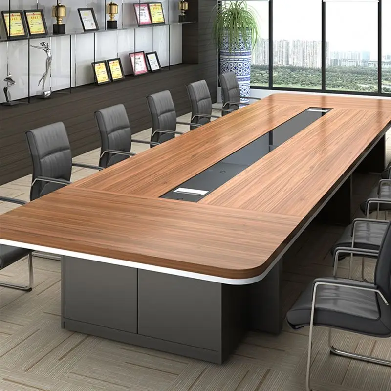 Конференц-стол лучший большой конференц-стол длинный стол из массива дерева