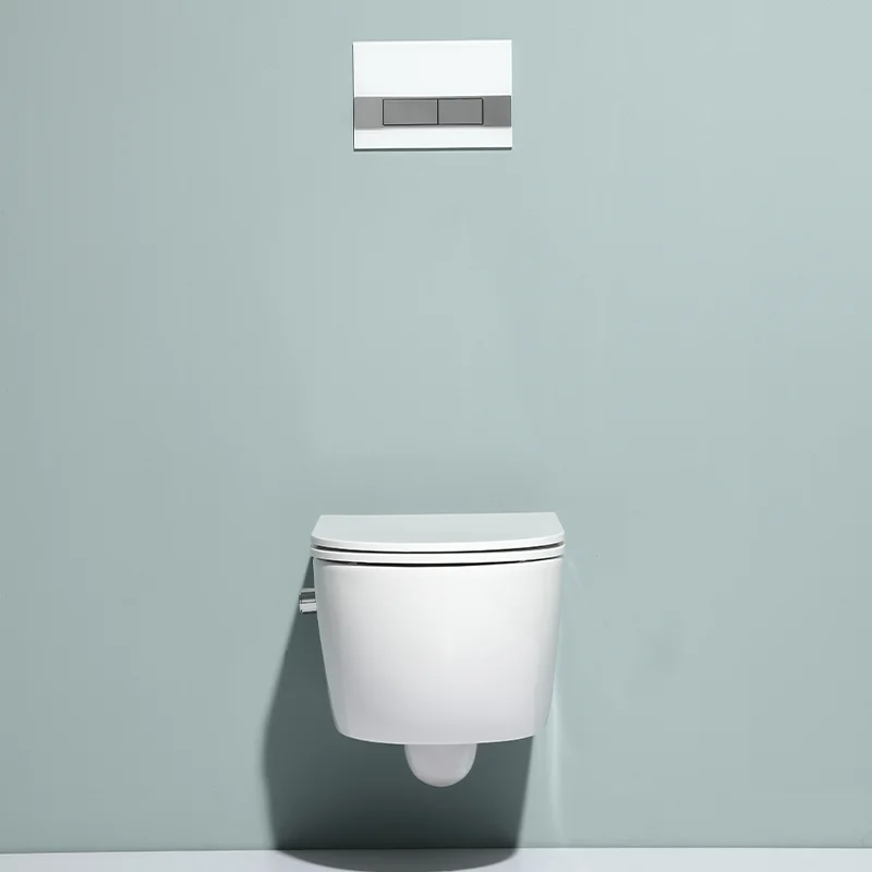 Luxury Sanitary Ware Wc wall Mounted Bowl Bidet Ceramic Tankless Rimless Wall Hung Toilet