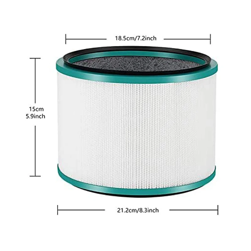 Cylinder Filters Replacement For Dysons Air Purifier Filter TP01 HP01 TP04 TP06