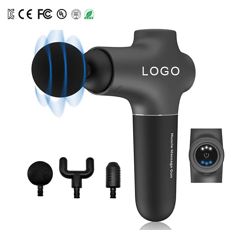 Private Label Deep Tissue Percussion Vibration Message Massage Gun Chiropractic handheld massage gun