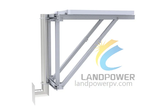 Economic solar panel roof mount solar panel wall mount improved solar panel pole mount for solar light or pump energy system